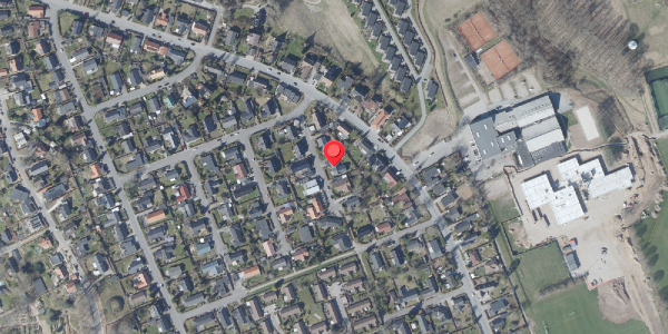 Oversvømmelsesrisiko fra vandløb på Ydunsvej 5, . , 8680 Ry