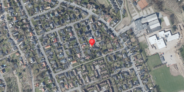 Oversvømmelsesrisiko fra vandløb på Ydunsvej 10B, . , 8680 Ry