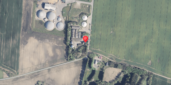 Oversvømmelsesrisiko fra vandløb på Allingvej 13, 8632 Lemming