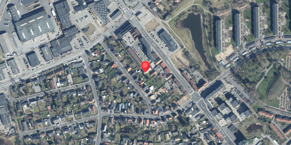 Oversvømmelsesrisiko fra vandløb på Borgergade 101C, . , 8600 Silkeborg