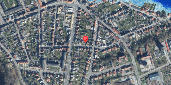 Oversvømmelsesrisiko fra vandløb på Bredgade 7, . , 8600 Silkeborg