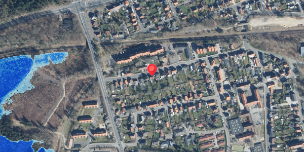 Oversvømmelsesrisiko fra vandløb på Dalgasgade 35, . , 8600 Silkeborg