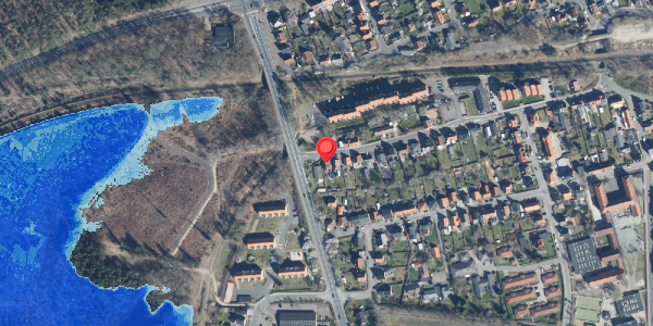 Oversvømmelsesrisiko fra vandløb på Dalgasgade 49, 8600 Silkeborg
