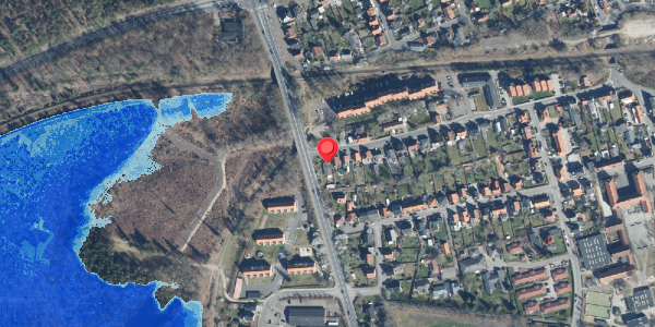 Oversvømmelsesrisiko fra vandløb på Dalgasgade 51, . , 8600 Silkeborg