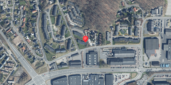 Oversvømmelsesrisiko fra vandløb på Dalsvinget 2, 8600 Silkeborg