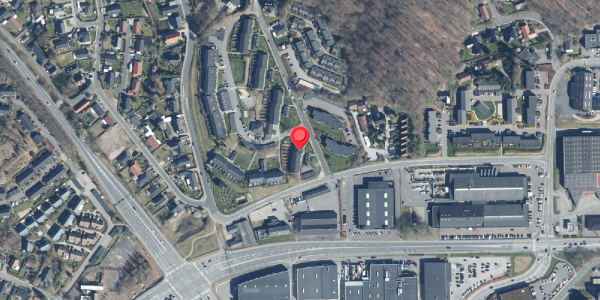 Oversvømmelsesrisiko fra vandløb på Dalsvinget 7, 8600 Silkeborg