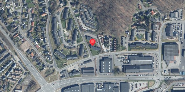 Oversvømmelsesrisiko fra vandløb på Dalsvinget 8, . , 8600 Silkeborg