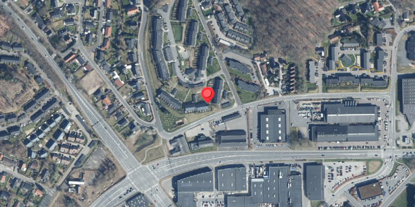 Oversvømmelsesrisiko fra vandløb på Dalsvinget 21, 8600 Silkeborg