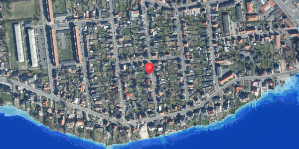 Oversvømmelsesrisiko fra vandløb på Danmarksgade 9, 8600 Silkeborg