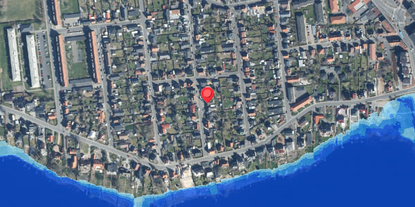 Oversvømmelsesrisiko fra vandløb på Danmarksgade 10, . , 8600 Silkeborg