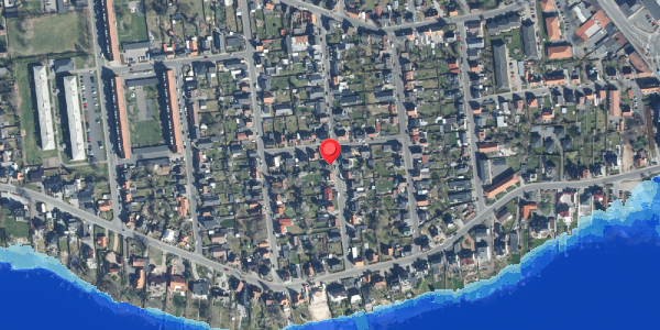 Oversvømmelsesrisiko fra vandløb på Danmarksgade 11, . , 8600 Silkeborg