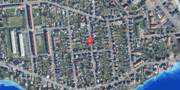 Oversvømmelsesrisiko fra vandløb på Danmarksgade 13, 8600 Silkeborg