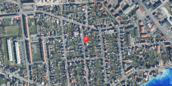 Oversvømmelsesrisiko fra vandløb på Danmarksgade 22, . , 8600 Silkeborg