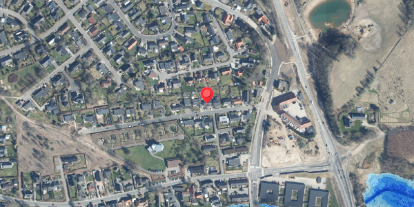 Oversvømmelsesrisiko fra vandløb på Digevangsvej 10, . , 8600 Silkeborg