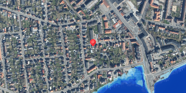 Oversvømmelsesrisiko fra vandløb på Falstersgade 21, 8600 Silkeborg