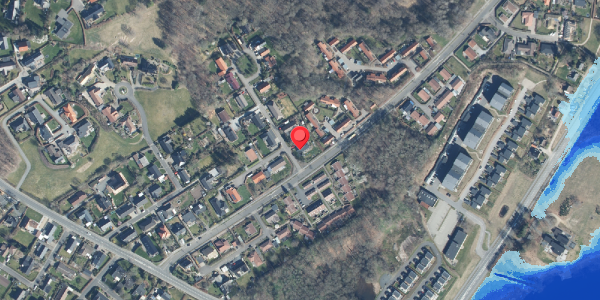 Oversvømmelsesrisiko fra vandløb på Frejasvej 49, . , 8600 Silkeborg