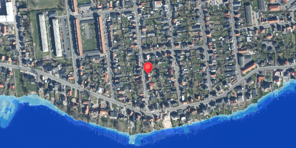 Oversvømmelsesrisiko fra vandløb på Fynsgade 8, . , 8600 Silkeborg