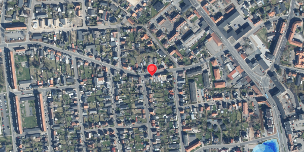 Oversvømmelsesrisiko fra vandløb på Guldbergsgade 21, . , 8600 Silkeborg