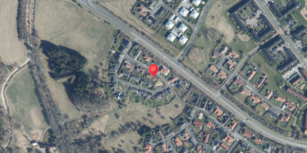 Oversvømmelsesrisiko fra vandløb på Haderslevvej 13, 8600 Silkeborg