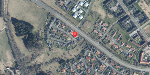 Oversvømmelsesrisiko fra vandløb på Haderslevvej 28, . , 8600 Silkeborg