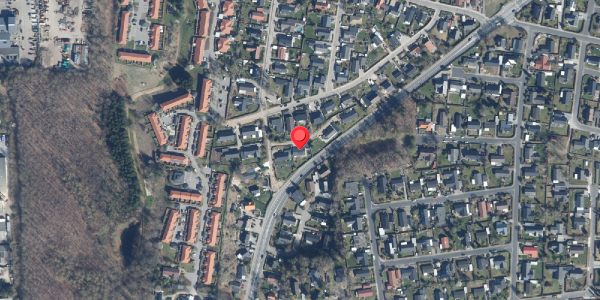 Oversvømmelsesrisiko fra vandløb på Hellestien 2B, 8600 Silkeborg