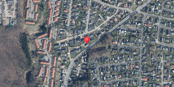 Oversvømmelsesrisiko fra vandløb på Hellestien 4, 8600 Silkeborg