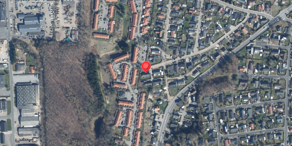 Oversvømmelsesrisiko fra vandløb på Hellestien 9, 8600 Silkeborg