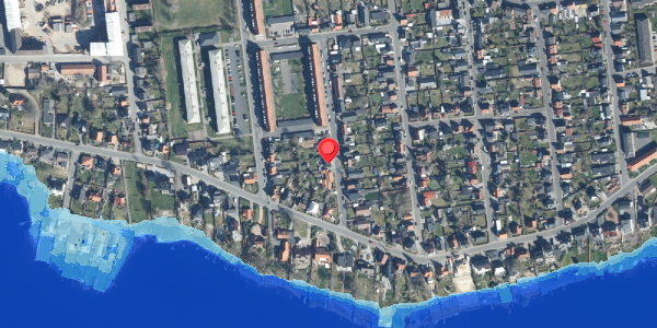 Oversvømmelsesrisiko fra vandløb på Jyllandsgade 3, . , 8600 Silkeborg