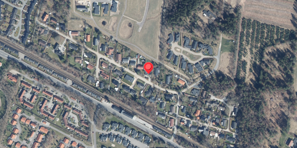Oversvømmelsesrisiko fra vandløb på Kildetoften 10, 8600 Silkeborg