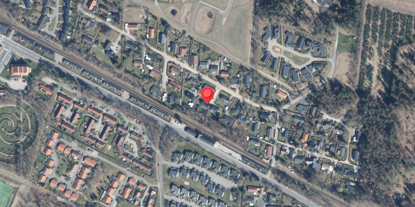 Oversvømmelsesrisiko fra vandløb på Kildetoften 11, 8600 Silkeborg