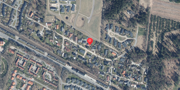 Oversvømmelsesrisiko fra vandløb på Kildetoften 12, 8600 Silkeborg