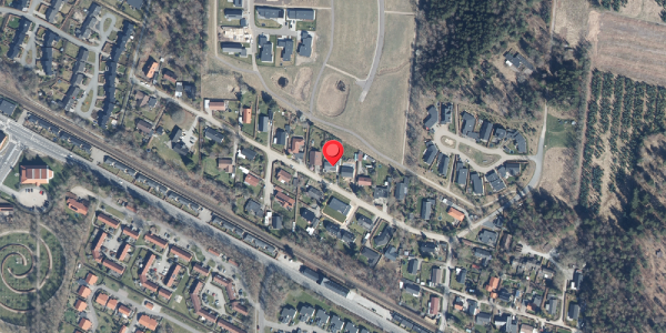 Oversvømmelsesrisiko fra vandløb på Kildetoften 16, 8600 Silkeborg
