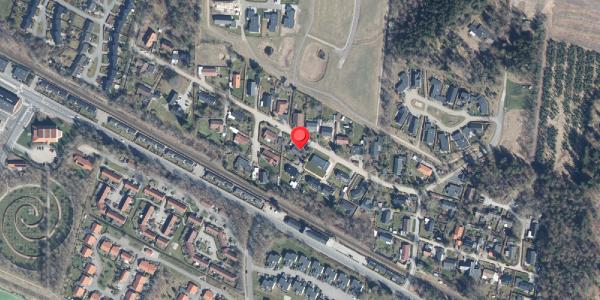 Oversvømmelsesrisiko fra vandløb på Kildetoften 17, 8600 Silkeborg
