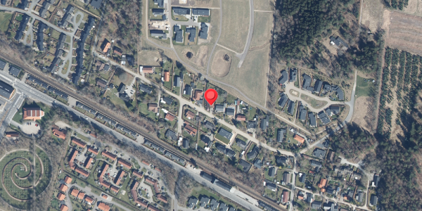 Oversvømmelsesrisiko fra vandløb på Kildetoften 18, 8600 Silkeborg