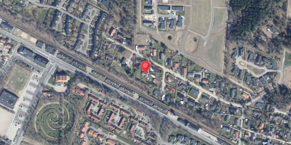 Oversvømmelsesrisiko fra vandløb på Kildetoften 31, 8600 Silkeborg