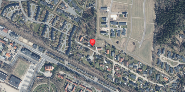 Oversvømmelsesrisiko fra vandløb på Kildetoften 32, 8600 Silkeborg