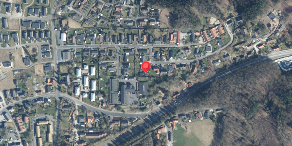 Oversvømmelsesrisiko fra vandløb på Ligustersvinget 6, 8600 Silkeborg