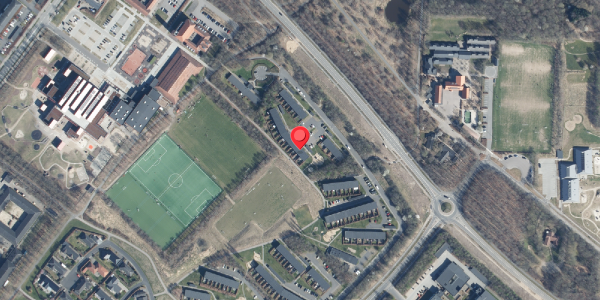Oversvømmelsesrisiko fra vandløb på Narvikvej 55, 8600 Silkeborg