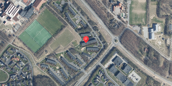 Oversvømmelsesrisiko fra vandløb på Narvikvej 91, 8600 Silkeborg