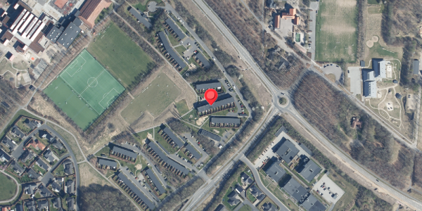Oversvømmelsesrisiko fra vandløb på Narvikvej 93, 8600 Silkeborg