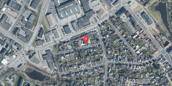 Oversvømmelsesrisiko fra vandløb på Parallelvej 6, 8600 Silkeborg