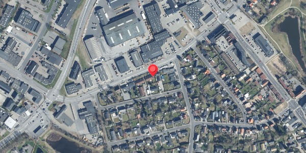 Oversvømmelsesrisiko fra vandløb på Parallelvej 12, 8600 Silkeborg