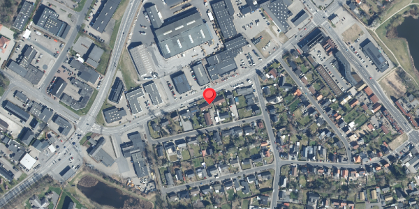 Oversvømmelsesrisiko fra vandløb på Parallelvej 18, 8600 Silkeborg