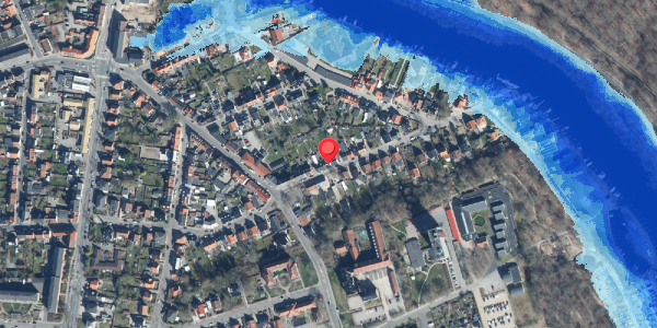 Oversvømmelsesrisiko fra vandløb på Remstrupvej 13, . , 8600 Silkeborg