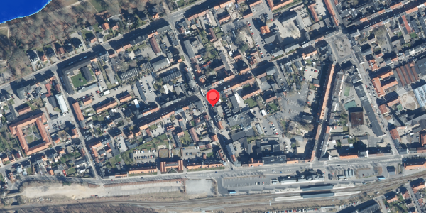 Oversvømmelsesrisiko fra vandløb på Toldbodgade 21, 8600 Silkeborg