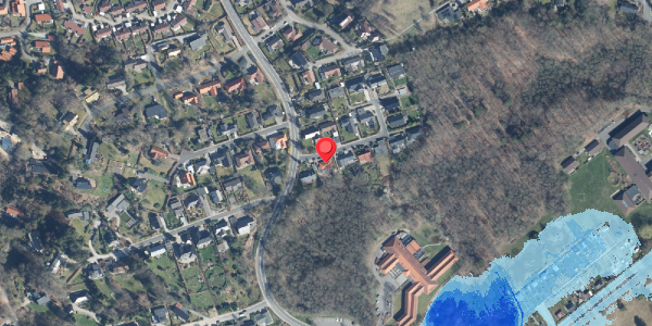 Oversvømmelsesrisiko fra vandløb på Trymsvej 4, 8600 Silkeborg