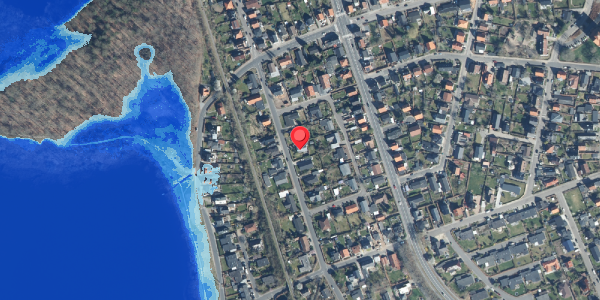 Oversvømmelsesrisiko fra vandløb på Vesterled 9, . , 8600 Silkeborg
