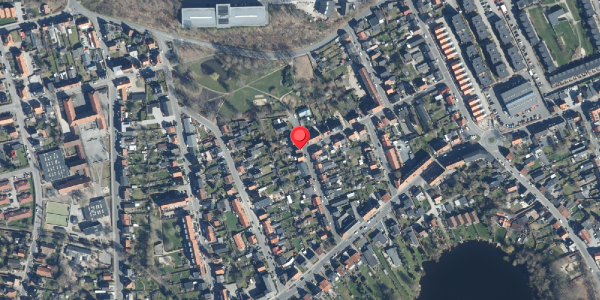 Oversvømmelsesrisiko fra vandløb på Wibergsgade 21, 8600 Silkeborg
