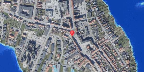 Oversvømmelsesrisiko fra vandløb på Adelgade 39B, 8660 Skanderborg
