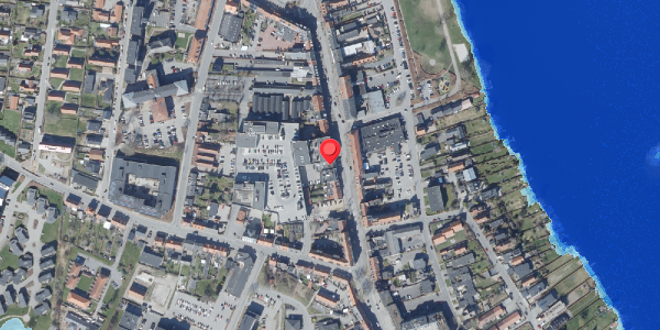 Oversvømmelsesrisiko fra vandløb på Adelgade 59, 8660 Skanderborg